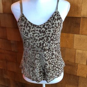 💜💜BANANA REPUBLIC💜💜VELVET BROCADE TANK/CAMI